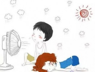 快挂了，这个太阳……在外面走中暑……