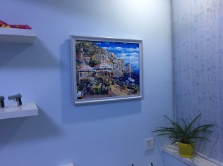 第一幅油画完成了！