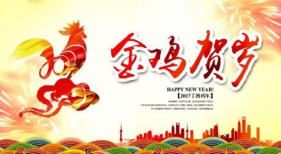 新年快乐 鸡年大吉