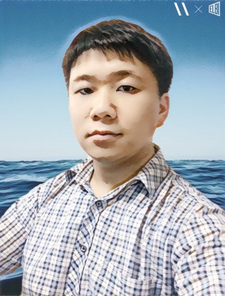 好久没有自拍了，来一张！哈哈！