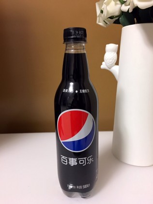 总算买到百事的无糖可乐了！