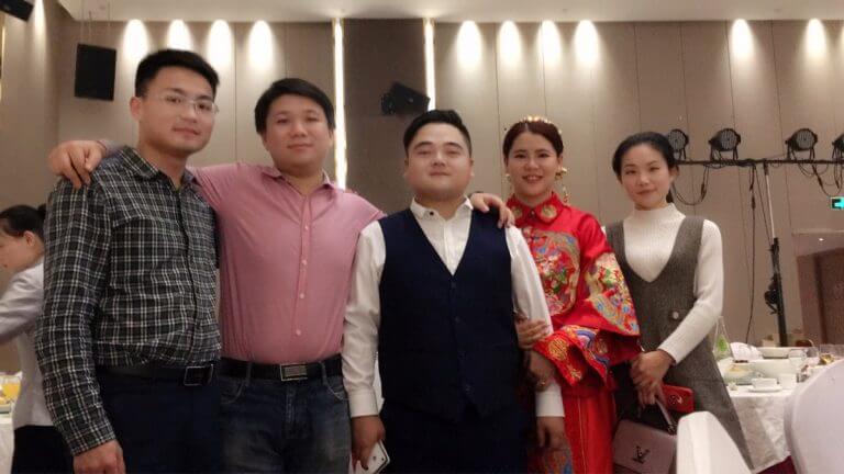 鲁蛋，新婚快乐。