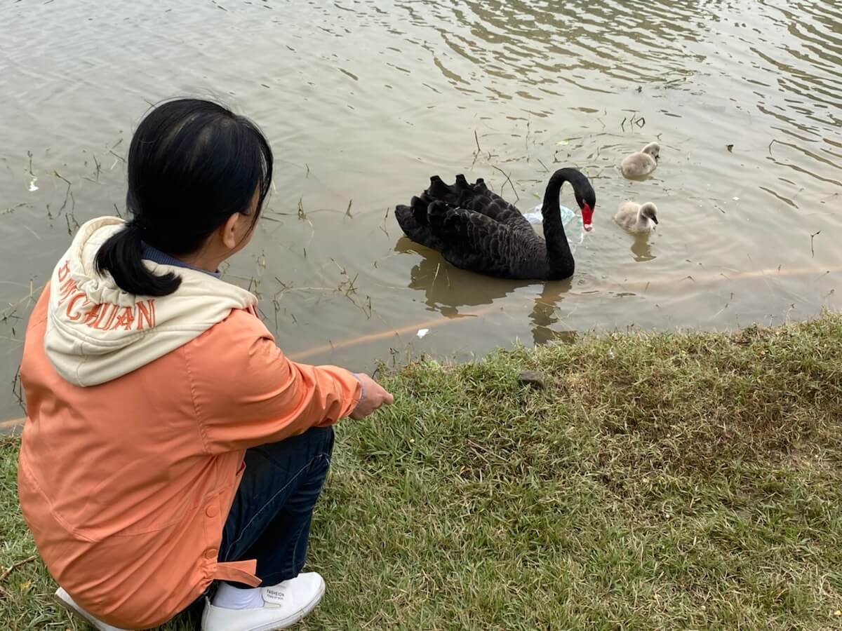 陪老妈过生日