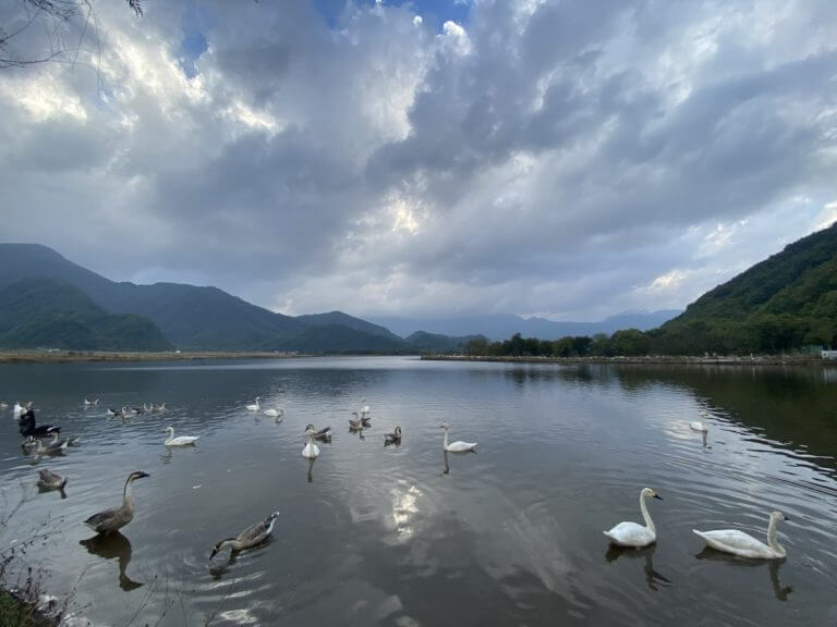 大九湖，好天气。